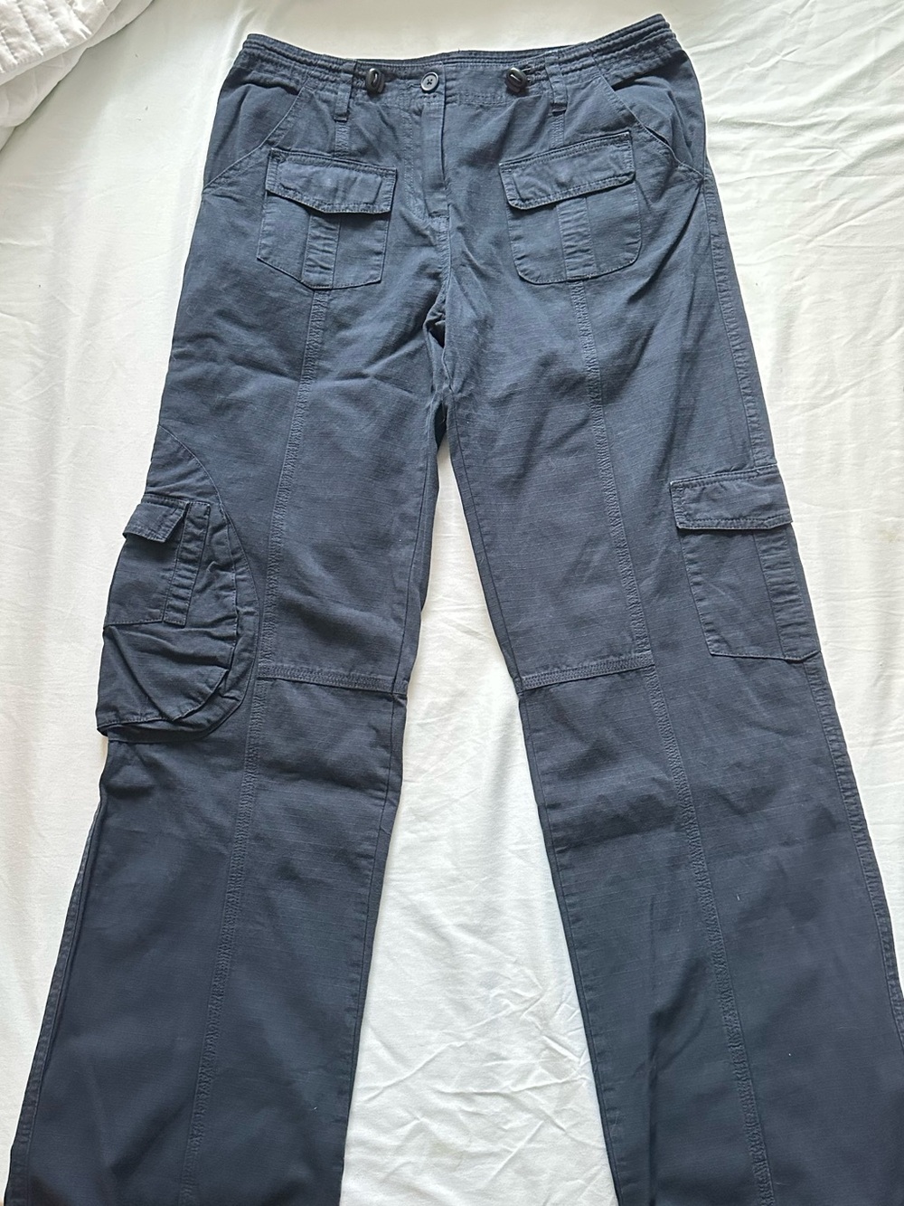 Brandy Melville Dark Navy Cargo Pants